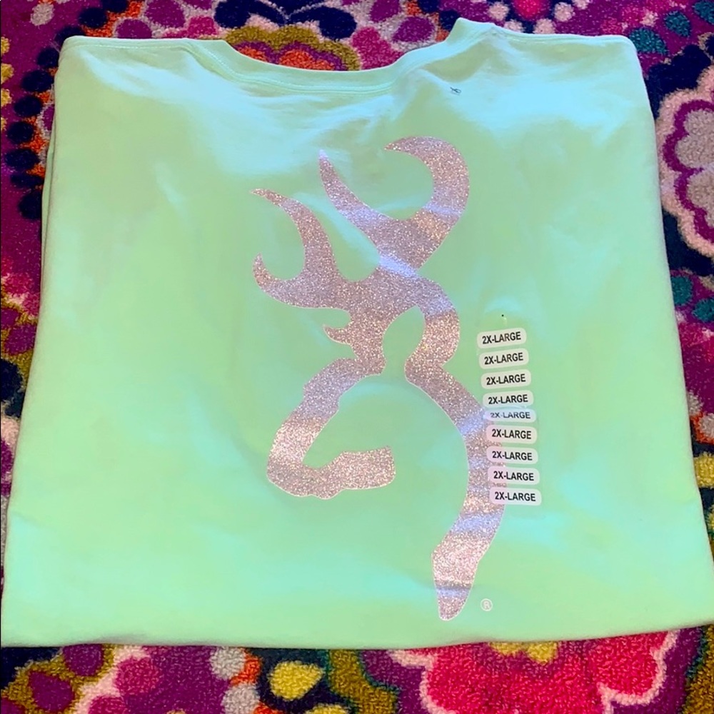Lime green Browning T-Shirt